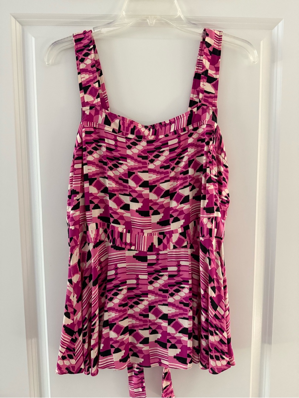 Plenty by Tracy Reece Tie Back Tank Top - Size L